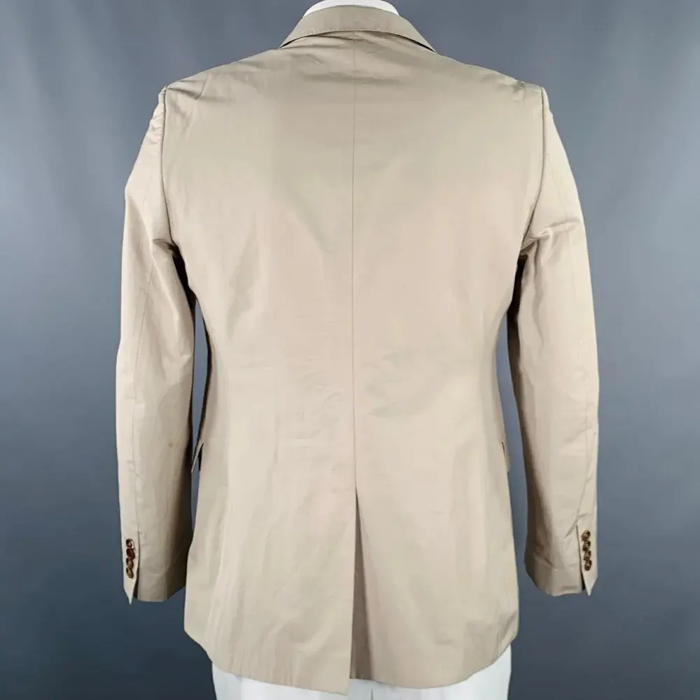 PS by PAUL SMITH Size 42 Khaki Cotton Blend Sport Coat